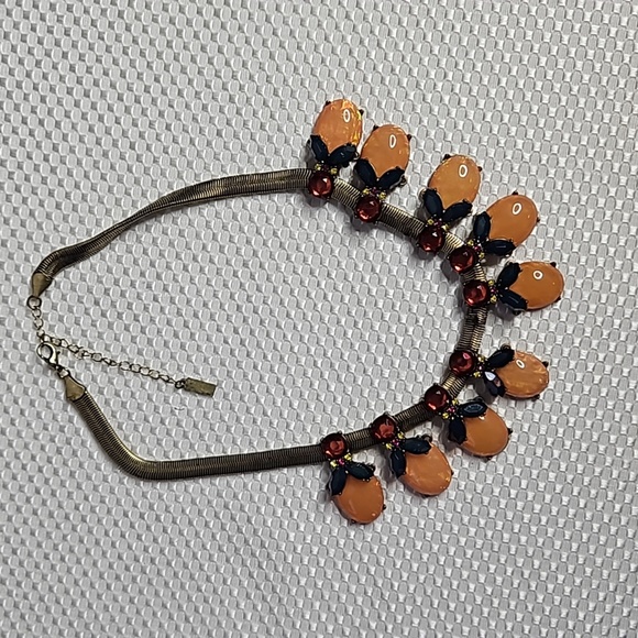 BAUBLEBAR PENDANT NECKLACE PEACH/MULTI CHUNCKY - Picture 4 of 8